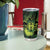 Kia Orana Kuki Airani Tumbler Cup Cook Islands Tangaroa God Tatau Green