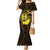 Kia Orana Kuki Airani Family Matching Mermaid Dress and Hawaiian Shirt Cook Islands Tangaroa God Tatau Gold