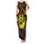 Kia Orana Kuki Airani Family Matching Tank Maxi Dress and Hawaiian Shirt Cook Islands Tangaroa God Tatau Gold