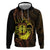 Kia Orana Kuki Airani Hoodie Cook Islands Tangaroa God Tatau Gold