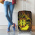 Kia Orana Kuki Airani Luggage Cover Cook Islands Tangaroa God Tatau Gold