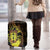 Kia Orana Kuki Airani Luggage Cover Cook Islands Tangaroa God Tatau Gold