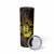 Kia Orana Kuki Airani Skinny Tumbler Cook Islands Tangaroa God Tatau Gold