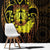 Kia Orana Kuki Airani Window Curtain Cook Islands Tangaroa God Tatau Gold