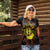 Kia Orana Kuki Airani Women Polo Shirt Cook Islands Tangaroa God Tatau Gold