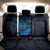 Kia Orana Kuki Airani Back Car Seat Cover Cook Islands Tangaroa God Tatau Purple
