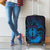 Kia Orana Kuki Airani Luggage Cover Cook Islands Tangaroa God Tatau Purple