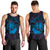 Kia Orana Kuki Airani Men Tank Top Cook Islands Tangaroa God Tatau Purple