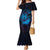 Kia Orana Kuki Airani Mermaid Dress Cook Islands Tangaroa God Tatau Purple