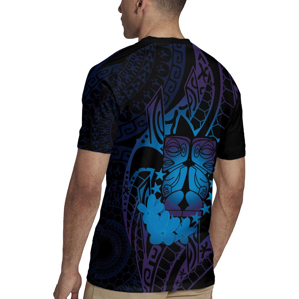 Kia Orana Kuki Airani Rugby Jersey Cook Islands Tangaroa God Tatau Purple