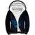 Kia Orana Kuki Airani Sherpa Hoodie Cook Islands Tangaroa God Tatau Purple