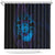 Kia Orana Kuki Airani Shower Curtain Cook Islands Tangaroa God Tatau Purple