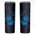 Kia Orana Kuki Airani Skinny Tumbler Cook Islands Tangaroa God Tatau Purple