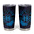 Kia Orana Kuki Airani Tumbler Cup Cook Islands Tangaroa God Tatau Purple