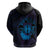 Kia Orana Kuki Airani Zip Hoodie Cook Islands Tangaroa God Tatau Purple