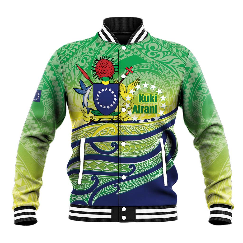 Te Maeva Nui Cook Islands Baseball Jacket 60th Independence Anniversary Proud