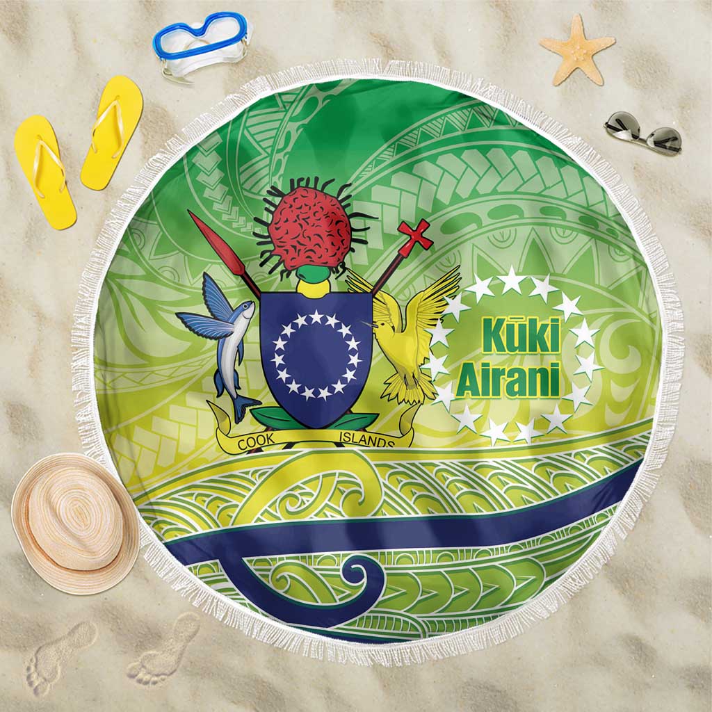 Te Maeva Nui Cook Islands Beach Blanket 60th Independence Anniversary Proud