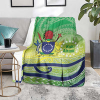 Te Maeva Nui Cook Islands Blanket 60th Independence Anniversary Proud