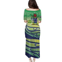 Te Maeva Nui Cook Islands Family Matching Puletasi and Hawaiian Shirt 60th Independence Anniversary Proud