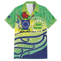 Te Maeva Nui Cook Islands Family Matching Short Sleeve Bodycon Dress and Hawaiian Shirt 60th Independence Anniversary Proud