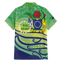 Te Maeva Nui Cook Islands Family Matching Short Sleeve Bodycon Dress and Hawaiian Shirt 60th Independence Anniversary Proud