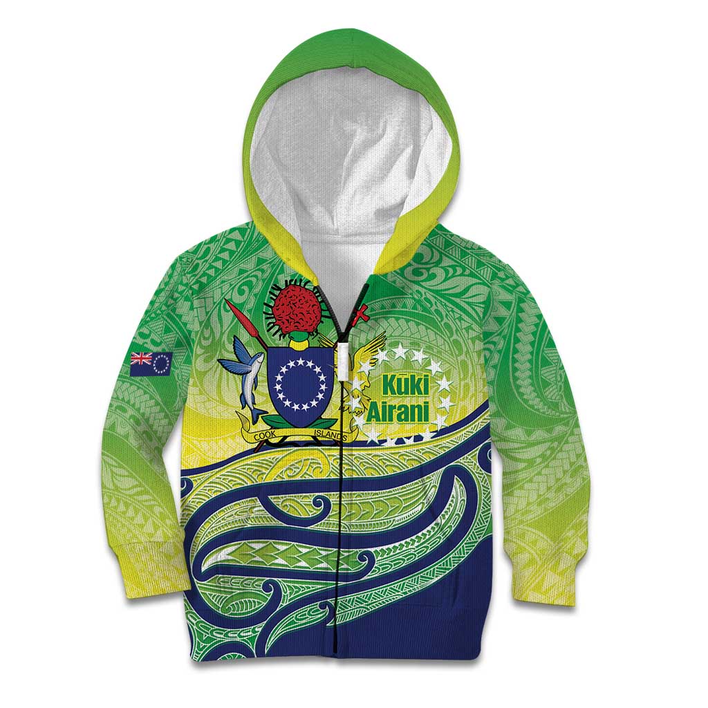 Te Maeva Nui Cook Islands Kid Hoodie 60th Independence Anniversary Proud