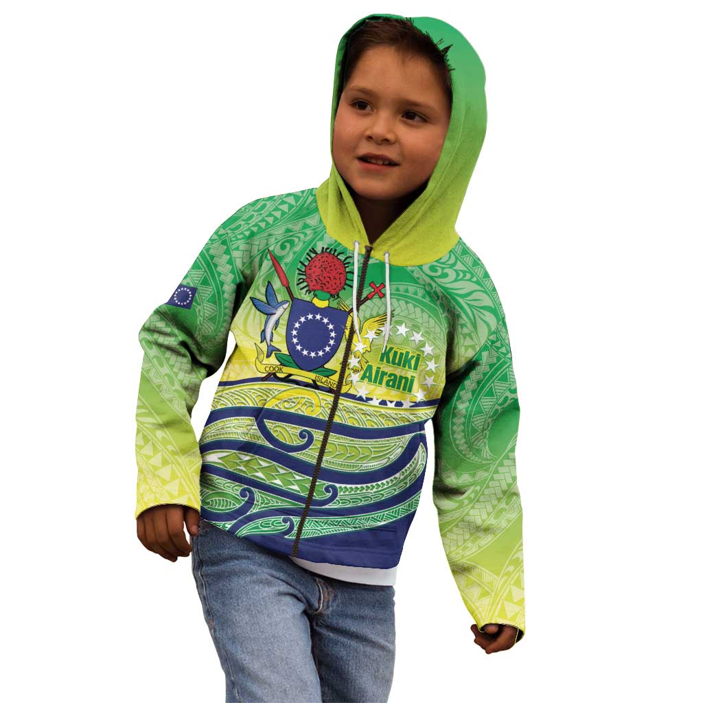 Te Maeva Nui Cook Islands Kid Hoodie 60th Independence Anniversary Proud