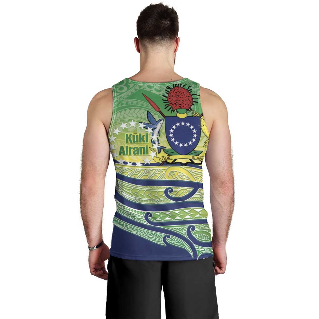 Te Maeva Nui Cook Islands Men Tank Top 60th Independence Anniversary Proud