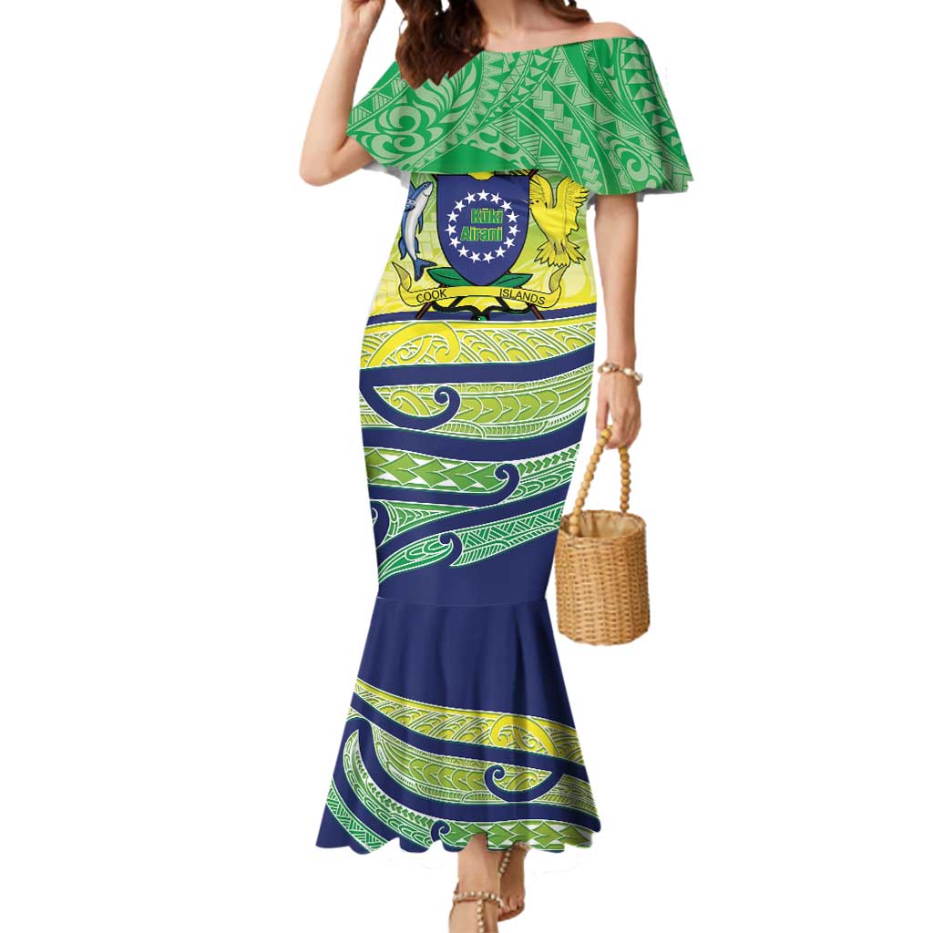 Te Maeva Nui Cook Islands Mermaid Dress 60th Independence Anniversary Proud