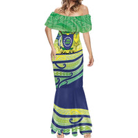 Te Maeva Nui Cook Islands Mermaid Dress 60th Independence Anniversary Proud