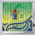 Te Maeva Nui Cook Islands Shower Curtain 60th Independence Anniversary Proud