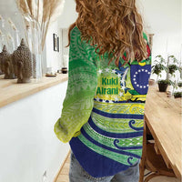 Te Maeva Nui Cook Islands Women Casual Shirt 60th Independence Anniversary Proud