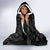 Personalised Aotearoa Darts Hooded Blanket Maori Koru Flaming Dartboard