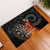 Personalised Aotearoa Darts Rubber Doormat Maori Koru Flaming Dartboard