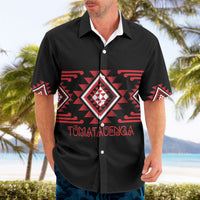 Aotearoa Atua Tumatauenga Personalised Hawaiian Shirt Maori God Of War Taniko Motifs LT14 - Polynesian Pride