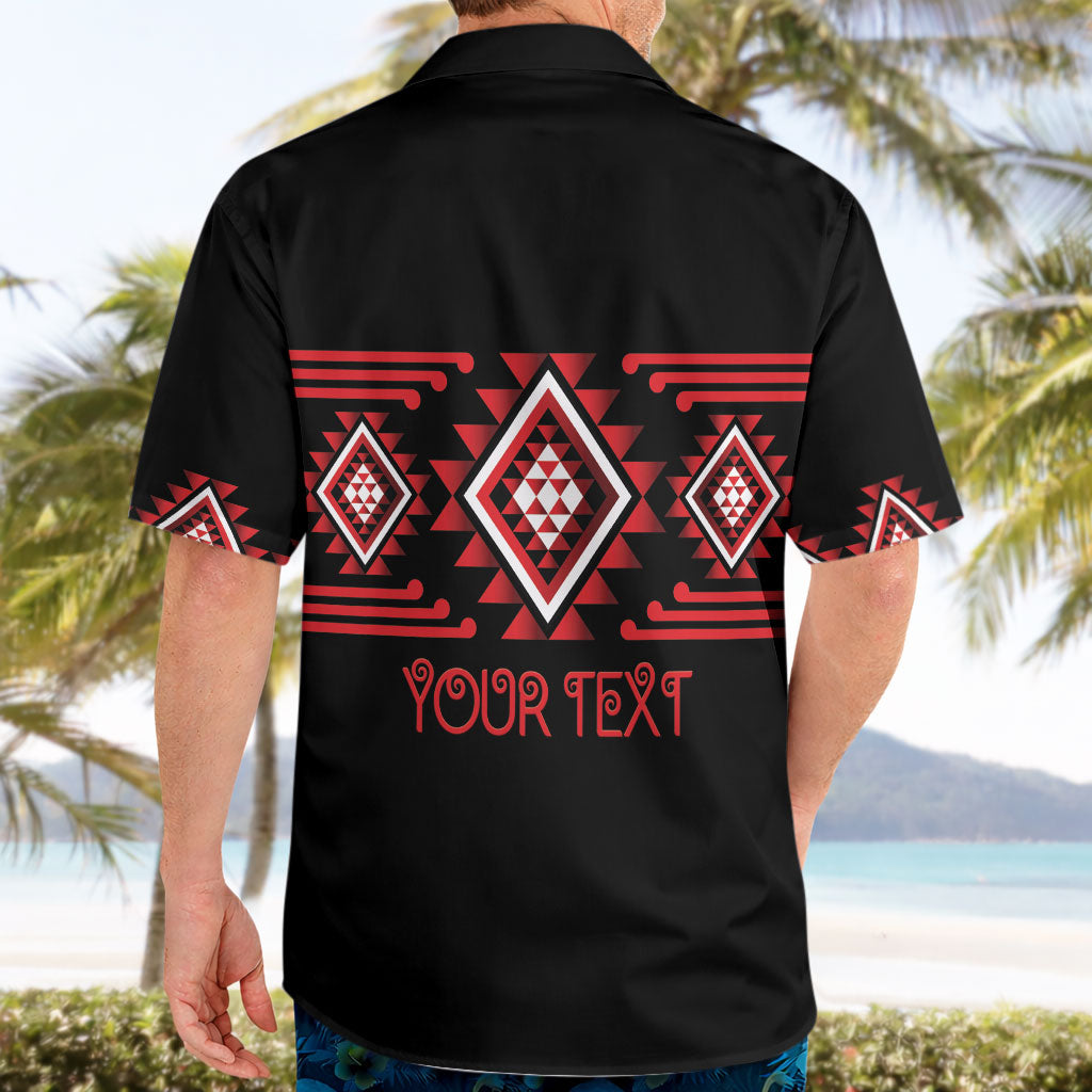 Aotearoa Atua Tumatauenga Personalised Hawaiian Shirt Maori God Of War Taniko Motifs LT14 - Polynesian Pride