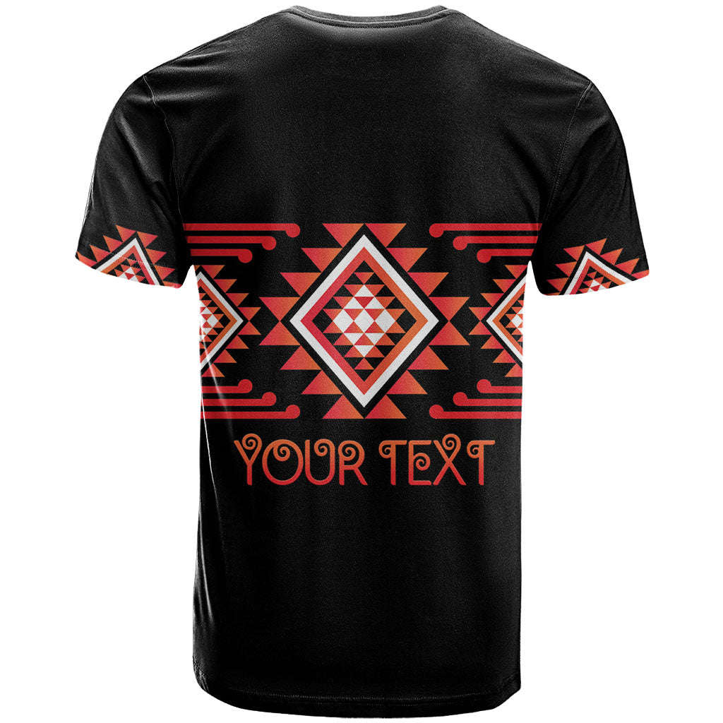 Aotearoa Atua Ruaumoko Personalised T Shirt Maori Powerful God Taniko Motifs LT14 - Polynesian Pride