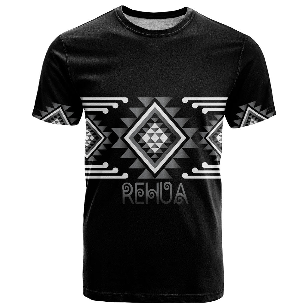 Aotearoa Atua Rehua Personalised T Shirt Maori God Of Healing Taniko Motifs LT14 Grey - Polynesian Pride