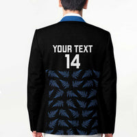 New Zealand Silver Fern Cricket Custom Blazer Black Cap T20 Version - Polynesian Pride