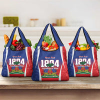 Personalized Haiti 1804 Grocery Bag Happy 221st Independence Anniversary