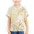 Gold And White Aoteara Horse Racing Family Matching Mermaid Dress and Hawaiian Shirt NZ Maori Pattern