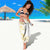 Gold And White Aoteara Horse Racing Sarong NZ Maori Pattern