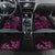 Pink Aoteara Horse Racing Car Mats NZ Maori Pattern