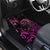 Pink Aoteara Horse Racing Car Mats NZ Maori Pattern