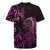 Pink Aoteara Horse Racing Rugby Jersey NZ Maori Pattern