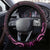 Pink Aoteara Horse Racing Steering Wheel Cover NZ Maori Pattern