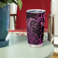Pink Aoteara Horse Racing Tumbler Cup NZ Maori Pattern