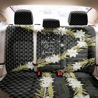 Born And Raised Aloha Hawaii Back Car Seat Cover Kanaka Kakau Hawaiian Tiare Pakalana Lei LT14 - Polynesian Pride