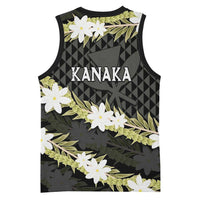 Born And Raised Aloha Hawaii Basketball Jersey Kanaka Kakau Hawaiian Tiare Pakalana Lei LT14 - Polynesian Pride