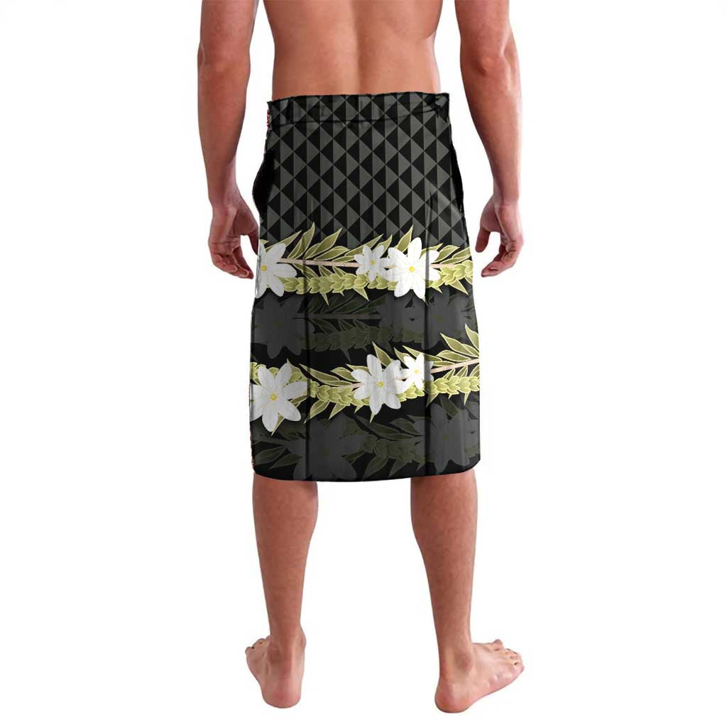 Born And Raised Aloha Hawaii Lavalava Kanaka Kakau Hawaiian Tiare Pakalana Lei - Polynesian Pride